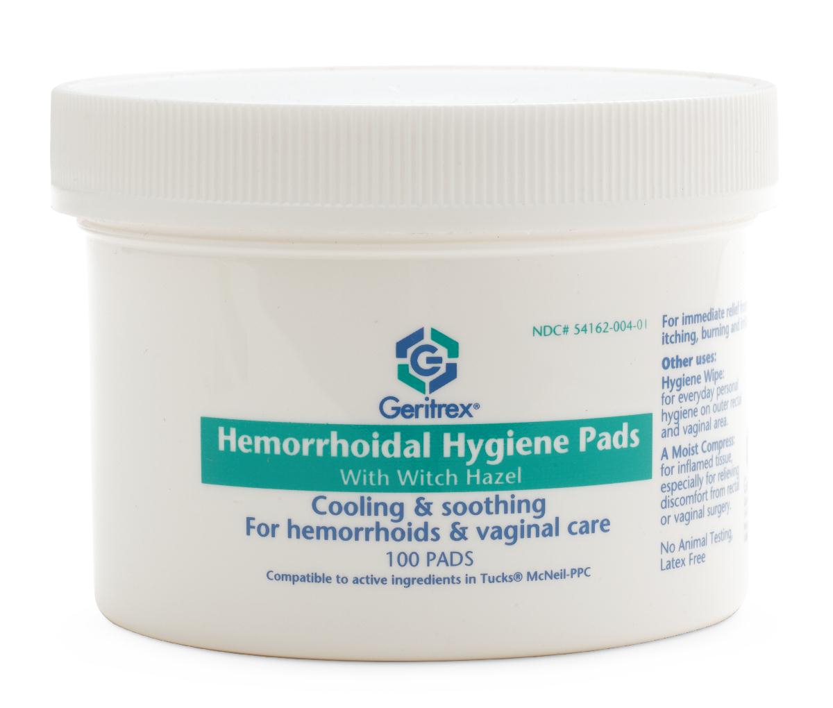 Hemorrhoidal Hygiene Pads