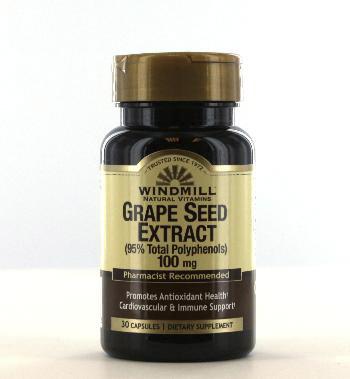 Grape Seed Extract Supplement by Windmill Health Products