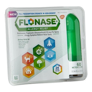 Glaxo Smithkline FLONASE Allergy Relief Nasal Spray - Flonase Nasal Spray, Allergy Relief, 60 Spray - 53100-0200-10