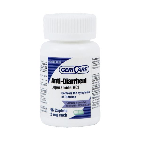 Loperamide Anti-Diarrheal Caplets