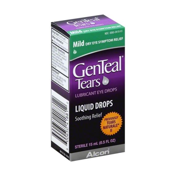 GenTeal Tears Mild Lubricant Eye Drops by Alcon Labs GenTeal Tears Mild Lubricant Eye Drops by Alcon Labs