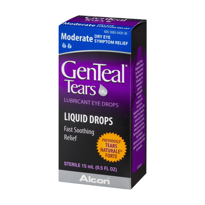 GenTeal Tears Moderate Lubricant Eye Drops by Alcon Labs