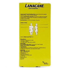 Reckitt Benckiser Inc Lanacane Anti-Chafing Gel - LANACANE ANTI-CHAFING GEL 1OZ - 0-62200-05011-7