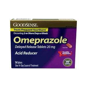 Geiss, Destin & Dunn Omeprazole Delayed-Release Tablets - Omeprazole Delayed-Release Orally Disintegrating Tablets, 20 mg, 14/Box - 00113-0520-74
