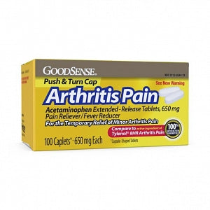 Geiss, Destin & Dunn Extra-Strength Acetaminophen Caplets - Acetaminophen Extra-Strength Caplet, 650 mg - 00113-0544-78