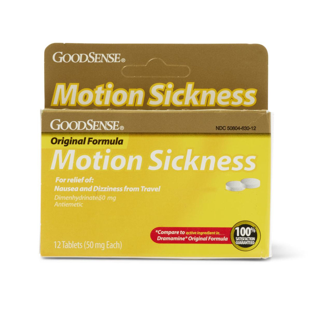 Motion Sickness Tablets — Grayline Medical
