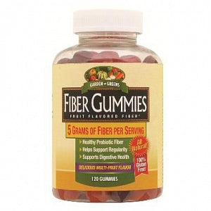 Windmill Health Products Fiber Gummies - Fiber Gummies, Fruit Flavor, 120/Bottle - 0-35046-07853-9