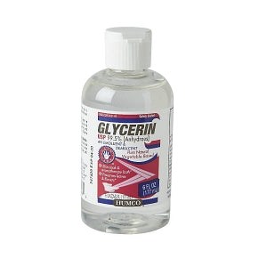 Humco USP Glycerin 99.5% - Glycerin Liquid Skin Protectant, 6 oz. - 00 —  Grayline Medical