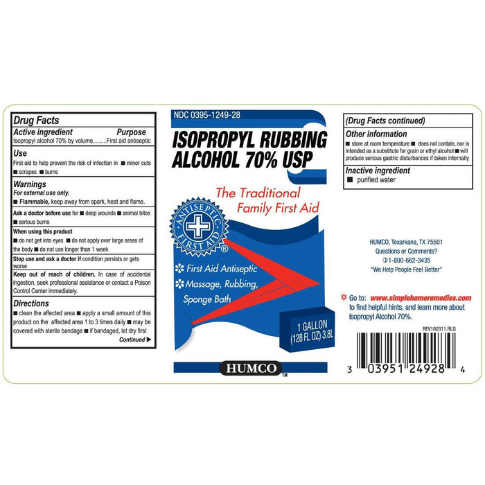 99% Isopropyl Alcohol by Humco