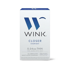 Okamoto Wink Condoms - WINK CONDOM CLOSER 10/BX - 0-28373-14010-9