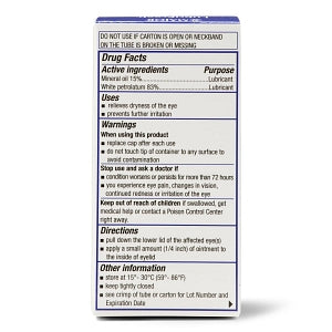 Major Pharmaceutical Lubrifresh P. M. Ophthalmic Ointment - Lubrifresh P. M. Ophthalmic Ointment, 3.5 gm - 00904-6488-38