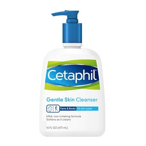 Galderma Cetaphil Gentle Skin Cleanser - Gentle Skin Cleanser, Cetaphil, Pump, 16 oz. - 00299-3921-16