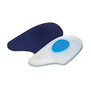 Pedifix Inc GelStep Posted Heel Pads with Soft Spur Spot - HEEL PAD POSTED W/SOFT SPUR UNCOV MD - 5076S