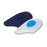 Pedifix Inc GelStep Posted Heel Pads with Soft Spur Spot - HEEL PAD POSTED W/SOFT SPUR UNCOV MD - 5076S