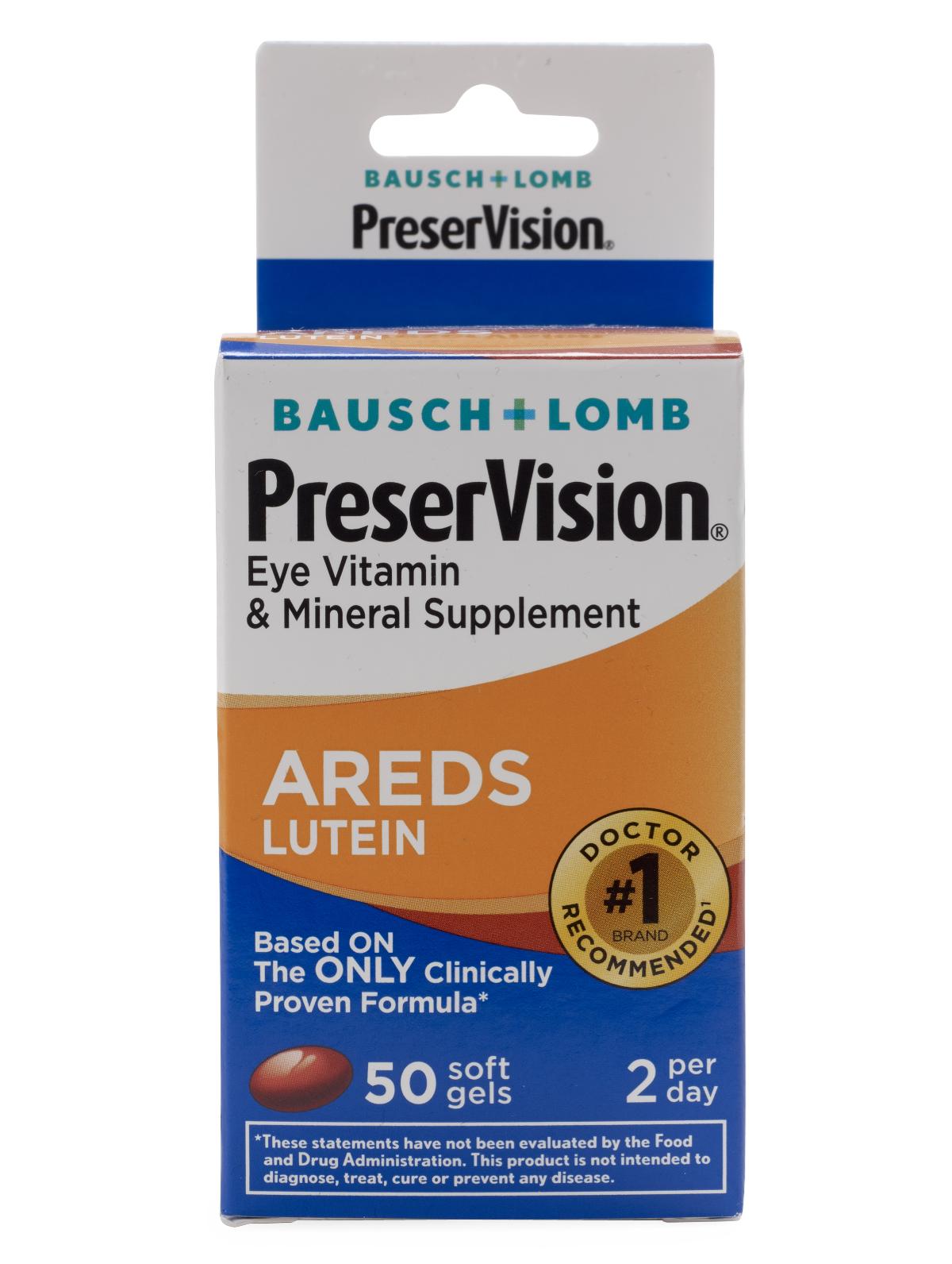 Eye Vitamin and Mineral Supplement — Grayline Medical