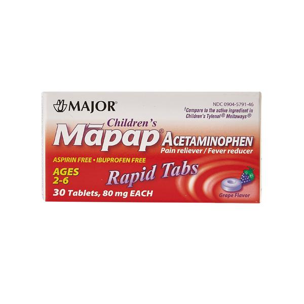 Acetaminophen Children's Chewable Tablets