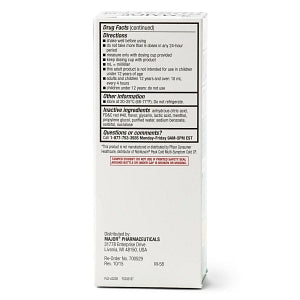 Major Pharmaceutical Robafen CF Multisymptom Cough and Cold Liquid - Robafen Guaifenesin / Dextromethorphan / Phenylephrine CF Multisymptom Cough and Cold Liquid, 4-oz. Bottle - 00904-6537-20