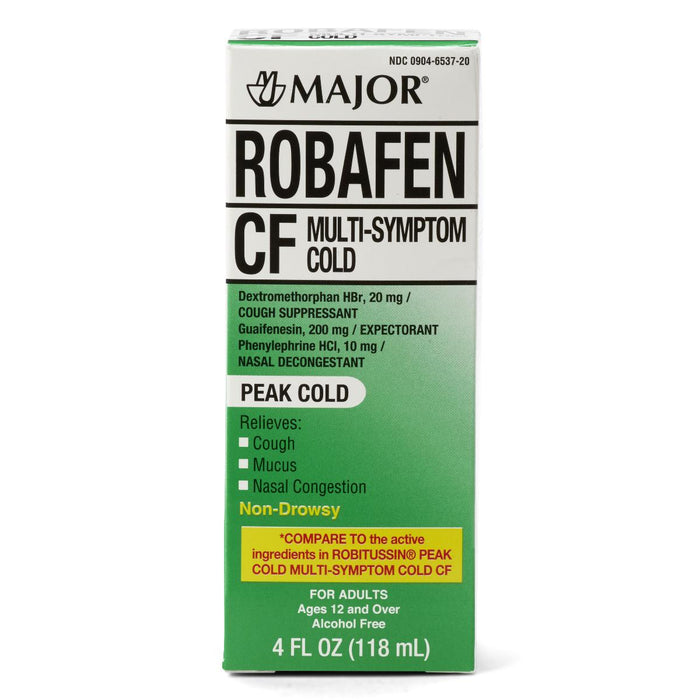 CF Multisymptom Cough and Cold Liquid by Major Pharmaceutical
