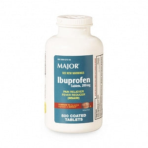 Major Pharmaceutical Ibuprofen - IBUPROFEN 200MG TAB 500/BT - 00904-6747-40