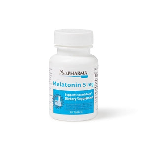 Gemini Pharmaceuticals Melatonin Tablets - Melatonin Tablet, 5 mg, 30/Bottle - 51645-7860-34