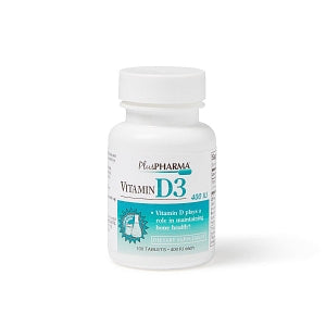 21st Century Healthcare Vitamin D-3 Tablets - Vitamin D-3 Tablet, 400 IU, 100/Bottle - 51645-9220-17