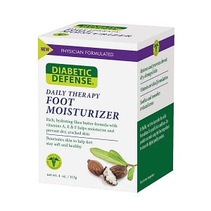 Pedifix Inc Diabetic Defense Foot Moisturizer - DIABETIC DEFENSE DAILY FOOT CREAM - P3620