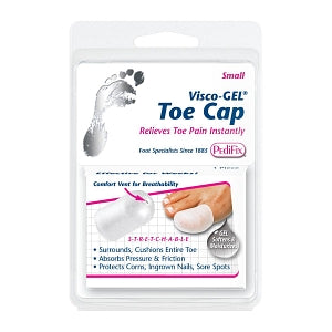 Pedifix Inc Visco-Gel All-Gel Digital Caps - TOE CAP, VISCO-GEL, SMALL, 1/PK - P80-S