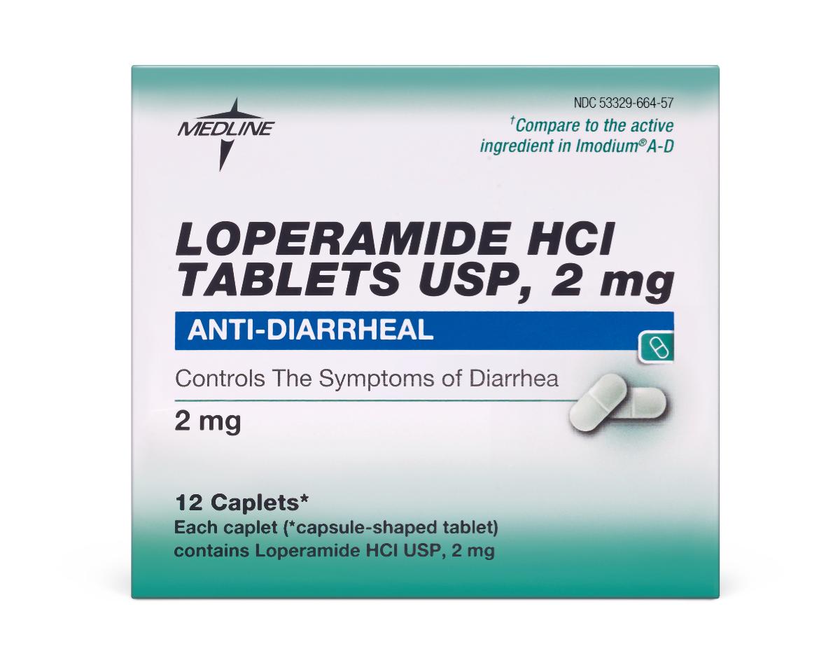Loperamide Anti-Diarrheal Caplets