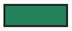 Aspen Surgical ColorTrack Instrument ID Sheet Tapes - Instrument I. D. Tape, 1" Sheet, Kelly Green - 152003EEA
