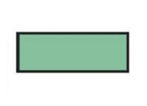 Aspen Surgical Products I. D. Sheet Tapes - Instrument Identification Tape, 0.25"H, Mint Green - 152018EEA