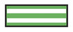Aspen Surgical ColorTrack Instrument ID Sheet Tapes - Instrument I. D. Tape, 1/4" Sheet, Lime Stripe - 154014EEA