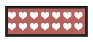 Aspen Surgical ColorTrack Instrument ID Sheet Tapes - TAPE, INSTRUMENT ID, WHITE HEART, 1/4" - 158061EEA