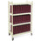 Open-Style Chart Carts 20-Capacity - 34.5"W x 17"D x 41.75"H