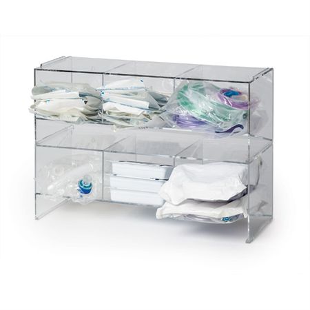 Open Tilt Bin Open Stacking Tilt Bin - 3-Bin Unit