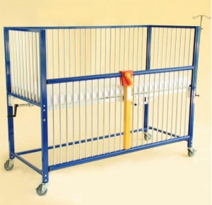 Pedicraft Pedi-Crib Bed and Parts - Pediatric Crib, Head Elevation, 35" x 76" Frame - 34724