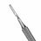 Hu-Friedy Round Scalpel Blade Handles - Round Scalpel Blade Handle, Straight, Stainless Steel, #5 - 10-130-05
