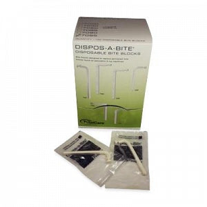 Patterson Dental Dispos-A-Bite Disposable Bite Blocks - Dispos-A-Bite Disposable Block, Model 7095 - 568-3172