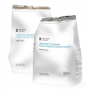 Dentsply Sirona Jeltrate Dustless Alginate - Jeltrate Dustless Alignate, Fast-Set, 8 lb - 605200