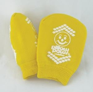 Principle Business Enterprises Pillow Paws Double-Imprint Terries Slipper Socks - SLIPPER, TERRY, DBL PRINT, TODDLER, 4 - - 1093-001