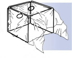 mist tent medical Peace Medical Mist Hut Hoods for Oxygen and Aerosols - Mist Hut Oxygen Tent with Bottom, 18" x 18" x 18"