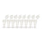 8-Strip PCR Tubes Low Profile - Flat Cap - Clear