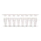 8-Strip PCR Tubes Low Profile - Flat Cap - Clear