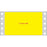 Label Dot Matrix Paper Permanent 4" X 2 7/16" Yellow 2500 Per Case