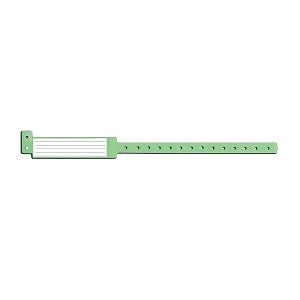 PDC Healthcare Insert Wristbands - Veri-Color Insert ID Band, 1" x 10", Adult / Infant, Hot Pink - 126-27-PDJ