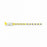 PDC Healthcare Securline Barcode Blood Wristbands - Securline Blood Wristband with Shield, Bar Code, Yellow - 2431-14-PDB