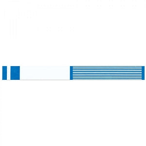 PDC Healthcare Short Stay Write-On Tyvek Bands - Tyvek ID Band, Short Stay, Write On, White - 3001-11-PDR