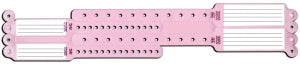 PDC Healthcare Speediprint ID Bands - ID Band, OB Set, 4 Part, Insert Card, Snap, Clear - 324-10-PDL