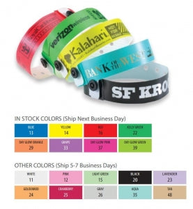 PDC Healthcare Super ID Bands - Super ID Narrow Band, Dayglow Blue - 460P-13-PDM