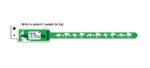 Brady Worldwide KangaBand Wristbands - KangaBand Wristband, Orange - KG470SOR-11-PDJ