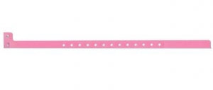 PDC Healthcare Superband Printed ID Bands - Superband Write-On ID Band, Sentry, Pink - 5060-12-PDM